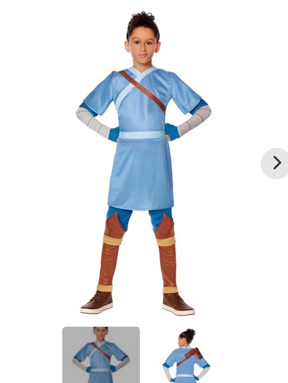 Sokka Avatar the last Airbender kids XL